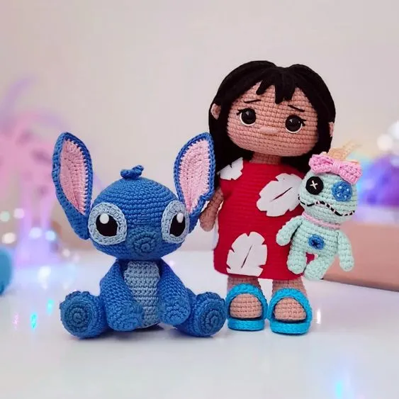 Receita-Lilo-e-Stitch-Amigurumi